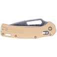 Klein Tools OGK001TNT KTO Resurgence Knife, Tanto Blade, Sand Handle