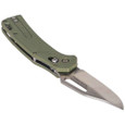 Klein Tools OGK002GNT KTO Resurgence Knife, Clip Point Blade, Moss Green Handle