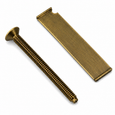 Schlage B202-558 Tailpiece & 2x B250-086 Screw Pack, For Use With B250PD Conventional Cylinder & 1-3/8" To 1-3/4"