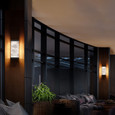 WAC Lighting 14" Fusion LED Indoor and Outdoor Wall Light WS-W39114