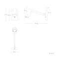 WAC Lighting 3.25" Grisham LED Reading Light