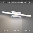 WAC Lighting 24" Parallax LED 3-CCT Wall Sconce WS-73124
