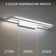 WAC Lighting 28" View LED 3-CCT Bathroom Vanity or Wall Light WS-89128