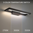 WAC Lighting 28" View LED 3-CCT Bathroom Vanity or Wall Light WS-89128
