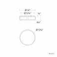 WAC Lighting 14" Constantine LED Flush Mount FM-27214