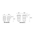 WAC Lighting 9.5" Steampunk LED Indoor and Outdoor Wall Light WS-W24509