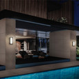 WAC Lighting 10.38" Argo LED Outdoor Wall Light WS-W39310