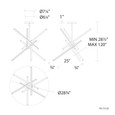 WAC Lighting 29" Parallax LED Pendant PD-73129