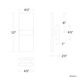 WAC Lighting 12" Roland LED Wall Sconce
