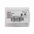 Bussmann 70M-8A Eaton series 70 Series telecommunication fuse, Color code brown/white, 125 Vac, 300 Vdc, 8A, 1 kAIC at 300 Vdc, Non Indicating, Indicating, Ferrule end X ferrule end
