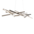 WAC Lighting 13.63" 8 Light 55 Parallax LED Linear Pendant