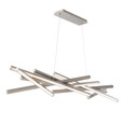 WAC Lighting 13.63" 8 Light 55 Parallax LED Linear Pendant