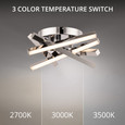 WAC Lighting 15" Parallax LED Flush Mount