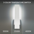 WAC Lighting 2.5" Stag LED 3-CCT Indoor and Outdoor Wall Light