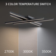WAC Lighting 32" Parallax LED 3-CCT Flush Mount FM-73132
