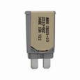Bussmann CB221-20 Circuit Breaker, Automotive, type I ATC footprint, 20A, 14 Vdc, Grey UL-Rated 94V-0 thermoplastic housing with gold metal cover (type I) or silver metal cover (type II)