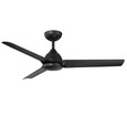 WAC Smart Fans 54" Mocha 3-Blade Smart Ceiling Fan