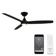 WAC Smart Fans WAC-F-060L Blitzen 3-Blade LED Smart Ceiling Fan