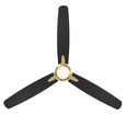 WAC Smart Fans WAC-F-060L Blitzen 3-Blade LED Smart Ceiling Fan