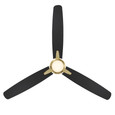 WAC Smart Fans 54" Blitzen 3-Blade LED Smart Ceiling Fan F-060L