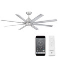 WAC Smart Fans WAC-F-064 Mocha XL 8-Blade Smart Ceiling Fan