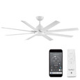 WAC Smart Fans WAC-F-064 Mocha XL 8-Blade Smart Ceiling Fan