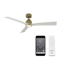 WAC Smart Fans 52" Clean 3-Blade LED Smart Ceiling Fan