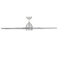 WAC Smart Fans 66" Mocha XL 8-Blade Smart Ceiling Fan F-064L