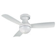 WAC Smart Fans WAC-F-004 Orb 3-Blade Smart Flush Mount Ceiling Fan