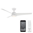 WAC Smart Fans 56" Sonoma 3-Blade Smart Ceiling Fan