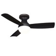 WAC Smart Fans 44" Orb 3-Blade Smart Flush Mount Ceiling Fan F-004L