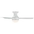 WAC Smart Fans 44" Orb 3-Blade Smart Flush Mount Ceiling Fan F-004L