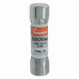 Bussmann FNQ-25 Eaton series FNQ fuse, Time-delay Midget fuse, Motor control transformers, circuits with in-rush currents, 25 A, Non-indicating, Ferrule end x ferrule end, 10 kAIC at 500 Vac, Nickel-plated bronze endcap, Standard, 500 V