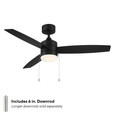 WAC Limited Fans Atlantis 3-Blade Pull Chain Ceiling Fan