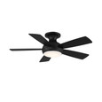 WAC Smart Fans WAC-F-034L Odyssey 5-Blade Smart Flush Mount Ceiling Fan