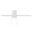 WAC Limited Fans WAC-F-073L Atlantis 3-Blade Pull Chain Flush Mount Ceiling Fan