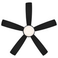 WAC Smart Fans 52" Odyssey 5-Blade Smart Flush Mount Ceiling Fan F-035L
