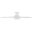 WAC Smart Fans 52" Odyssey 5-Blade Smart Flush Mount Ceiling Fan F-035L