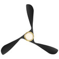 WAC Smart Fans WAC-F-074L Swirl 3-Blade LED Smart Ceiling Fan