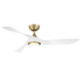 WAC Smart Fans WAC-F-074L Swirl 3-Blade LED Smart Ceiling Fan