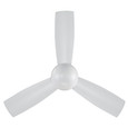 WAC Smart Fans 44" Hug 3-Blade Smart Flush Mount Ceiling Fan
