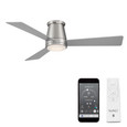 WAC Smart Fans WAC-F-037L Hug 3-Blade Smart Flush Mount Ceiling Fan