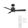 WAC Smart Fans 44" San Francisco 3-Blade Smart Ceiling Fan F-083L