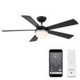 WAC Smart Fans Eclipse 5-Blade LED Smart Ceiling Fan