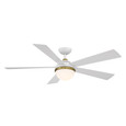 WAC Smart Fans 54" Eclipse 5-Blade LED Smart Ceiling Fan