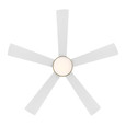 WAC Smart Fans 54" Eclipse 5-Blade LED Smart Ceiling Fan