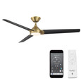 WAC Smart Fans 60" Zelda 3-Blade LED Smart Ceiling Fan