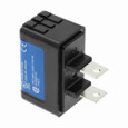 Bussmann FCF60RN Eaton series FCF fuse CUBEFuse, Finger safe, power loss 7.27 w, Critical/UPS, 60 A, 60 Hz, 50 Hz, 1 , CF, Black, Blade end, 6 min at 200%, 50 kAIC at 600 Vdc,300 kAIC at 600 V, Glass filled PES