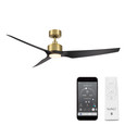 WAC Smart Fans 60" Stella 3-Blade LED Smart Ceiling Fan