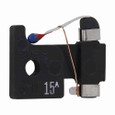 Bussmann GMT-4A Eaton series GMT telecommunication fuse, Color code white/brown, 125 Vac, 60 Vdc, 4A, Non Indicating, Fast-acting, Tin-plated beryllium copper terminal